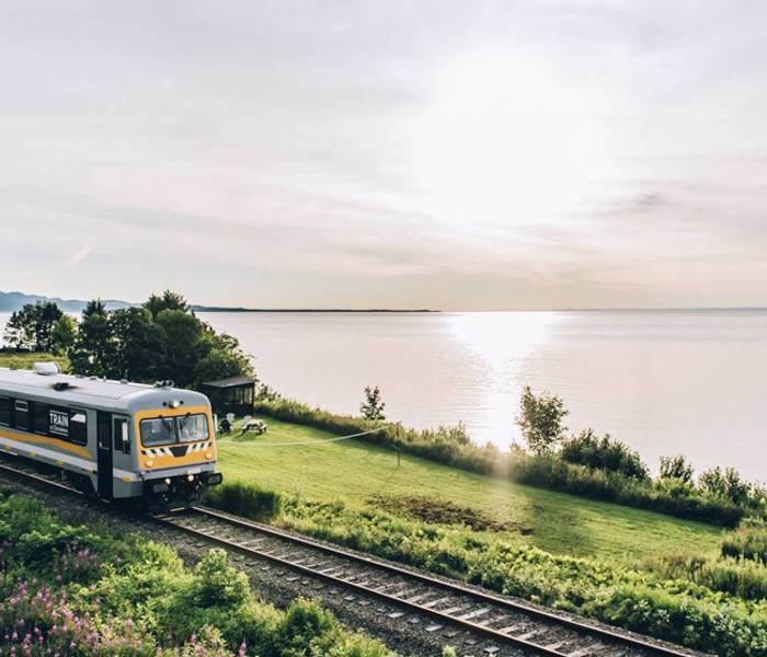 Train avec le paysage
