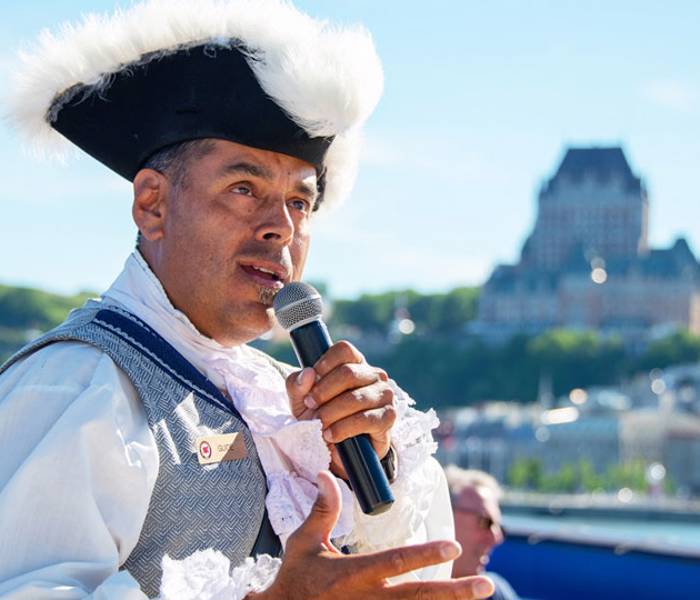 Guide sur le Louis Jolliet