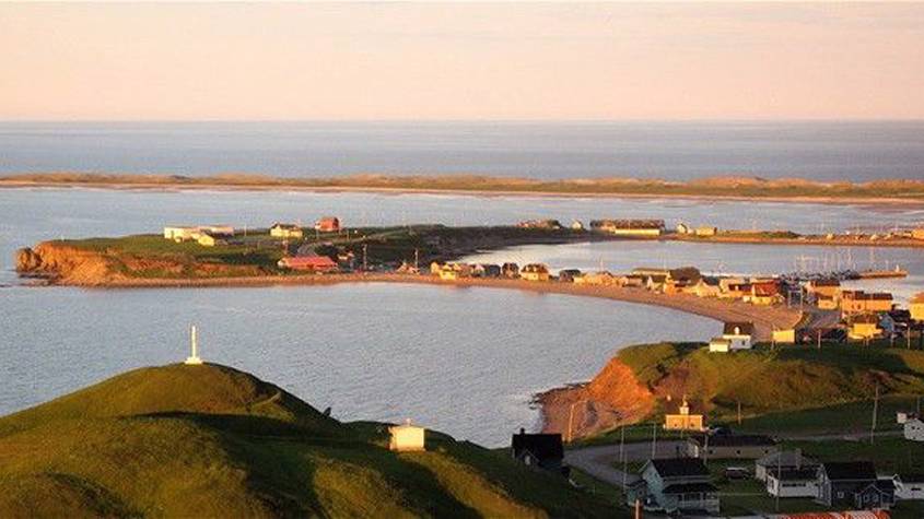 Paysage sur les Îles-de-la-Madeleine