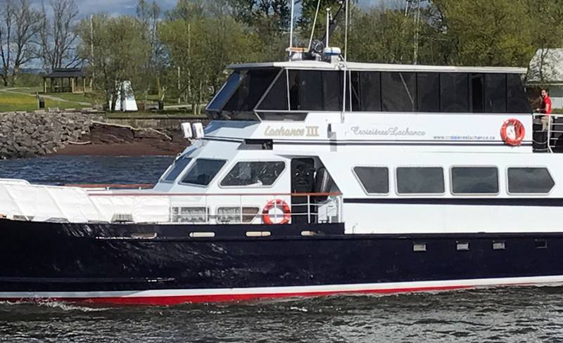 Lachance III devant la Marina de Berthier-sur-Mer